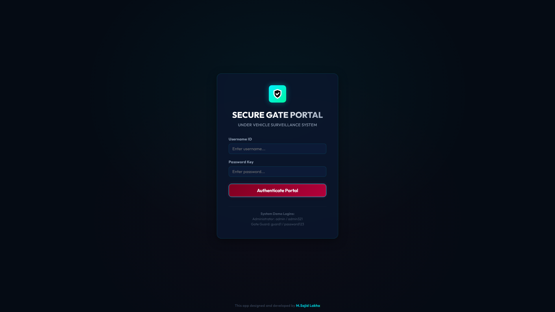 UVSS Enterprise Dashboard HD Screenshot